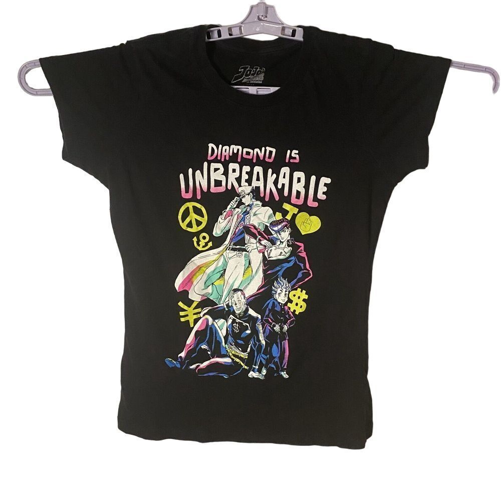 JoJo's Bizarre Adventure The Animation T-Shirt Womens M Diamond Is Unbreakable - Picture 1 of 8